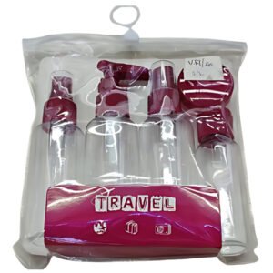 Caixa de viagem 4pcs, 13 * 13CM, 60 + 40ml, Material: PP